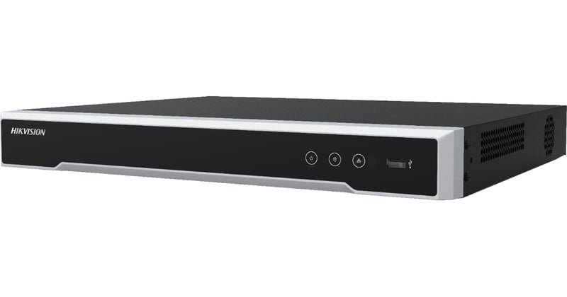 NVR 16 Canales 8MP 16 Puertos PoE+ 2 HDD Switch PoE 300m HDMI 4K H.265+