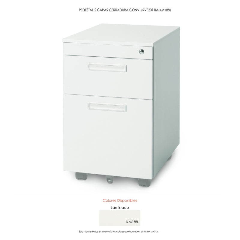 PEDESTAL 2 CAPAS CERRADURA CONV. (RVF2011IA-KM188)